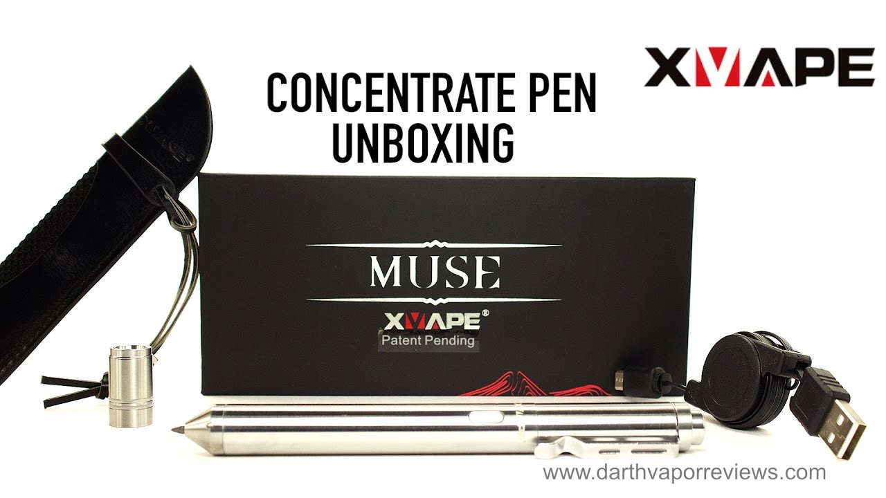 XVAPE: Muse Concentrate Pen Vaporizer Unboxing