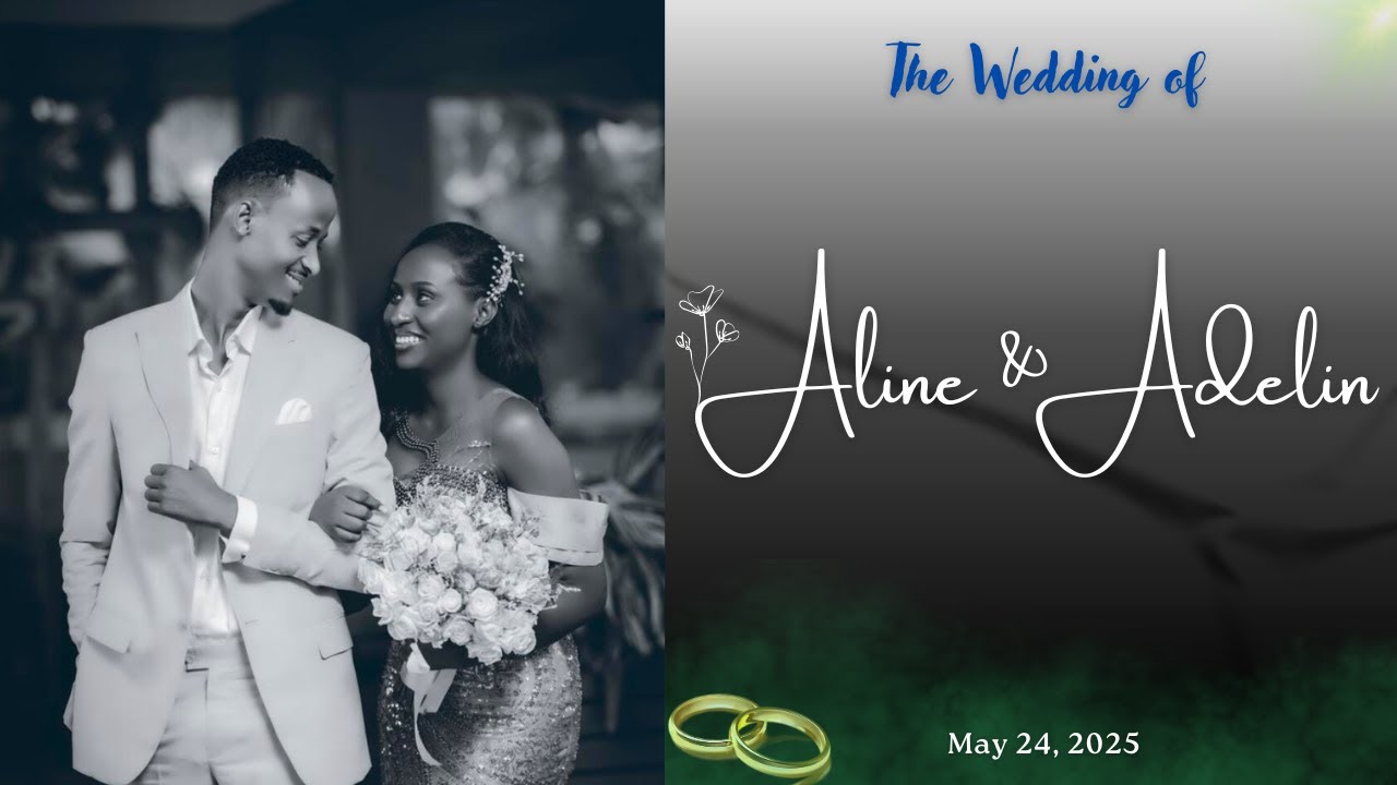 🔴LIVE: WEDDING CEREMONY OF ALINE & ADELIN  || 24 May 2025