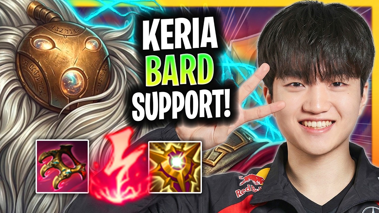 T1 KERIA BARD SUPPORT MASTERCLASS! | T1 Keria Plays Camille Support Patch 26.12