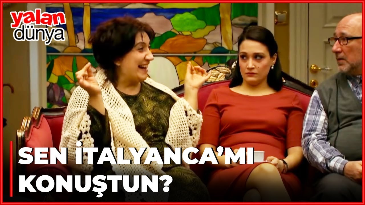 Servet'in Şok Eden İTALYANCA'sı - Yalan Dünya 9. Bölüm