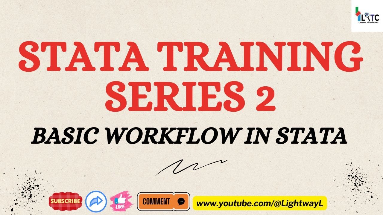 Stata Basics: How to Use Stata Workflow for Data Analysis