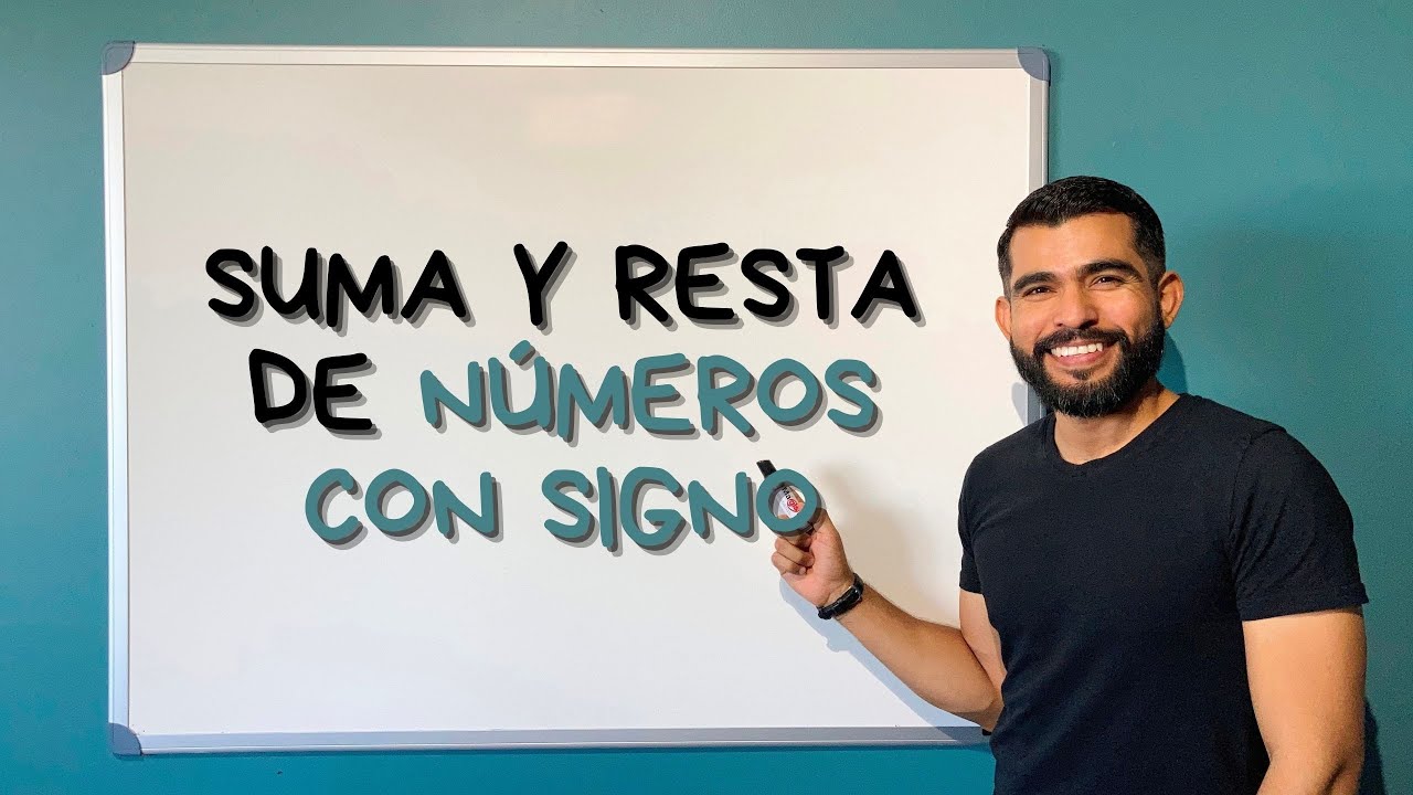 Suma y resta de números con signo