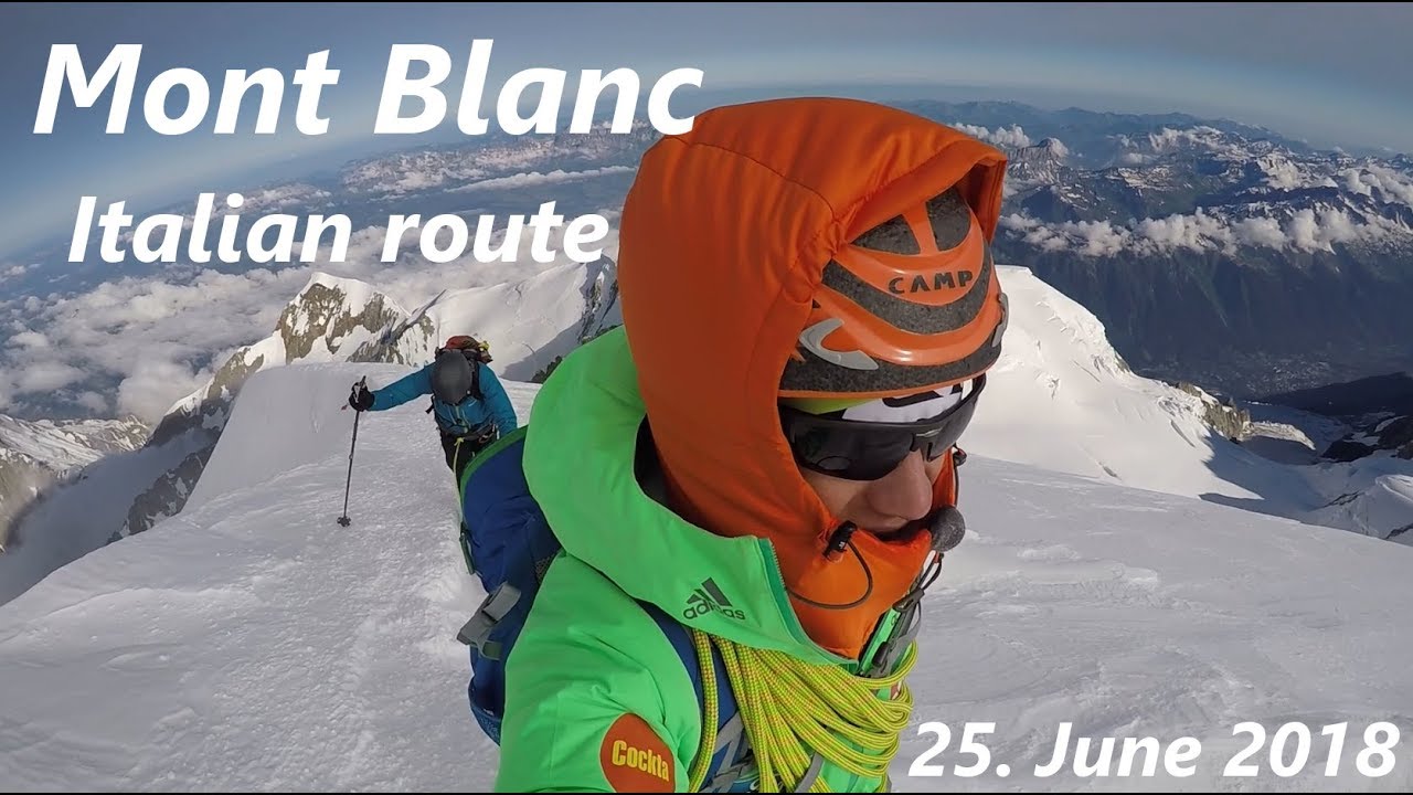 Mont Blanc via the Italian Route