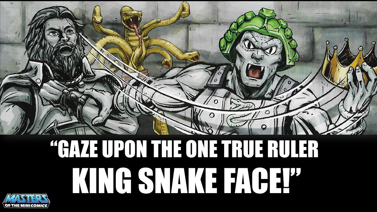 Masters of the Universe – “Viper’s Vice” MOTU Origins minicomic narrated as if a new 80s cartoon!
