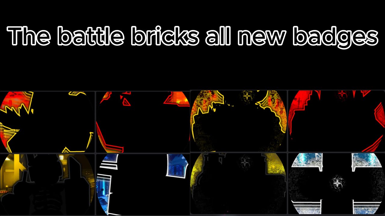 Getting all new badges🤑(The battle bricks)