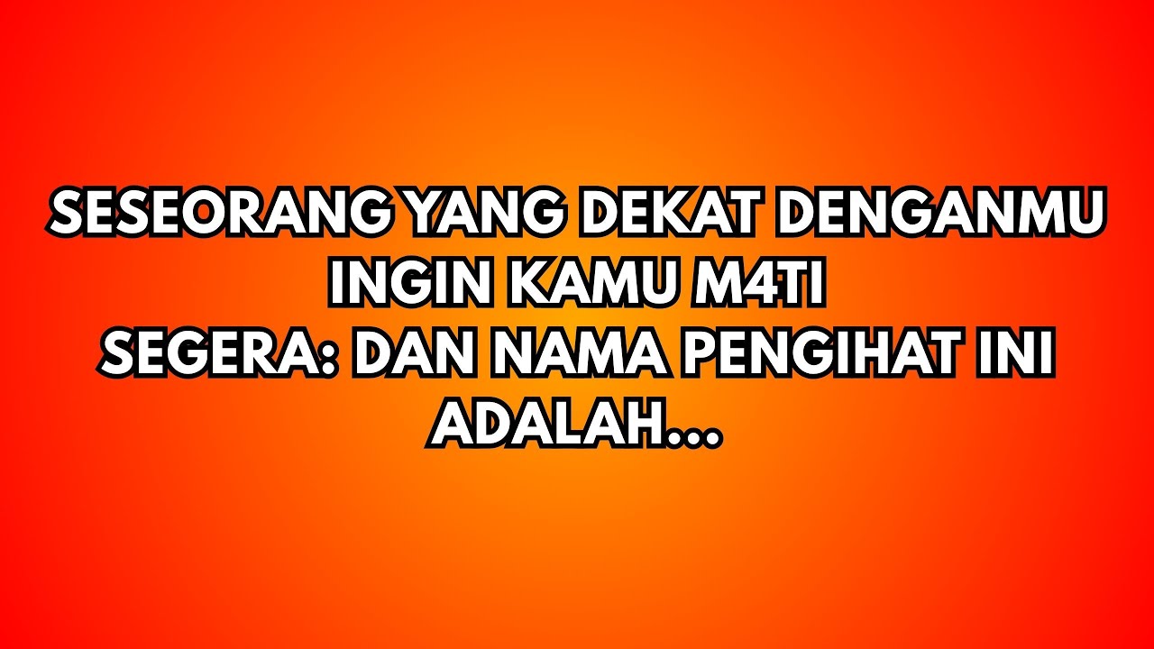 JIWA TERPILIH, TUHAN BERKATA: “PENGKHIANAT ITU ADALAH…” – IDENTITAS TERUNGKAP SEKARANG JUGA