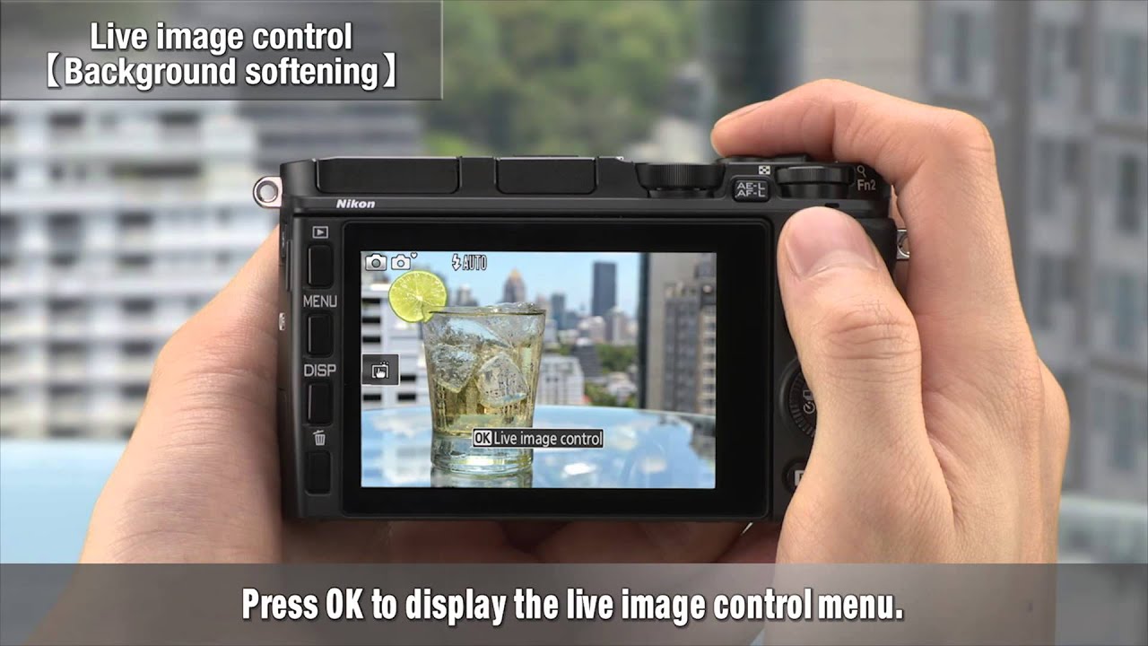 Picture control tips when using the Nikon 1 V3