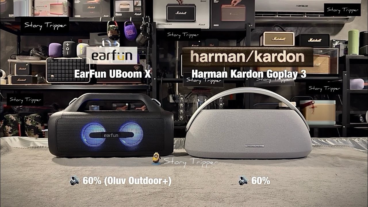 EarFun UBoom X vs Harman Kardon Goplay 3