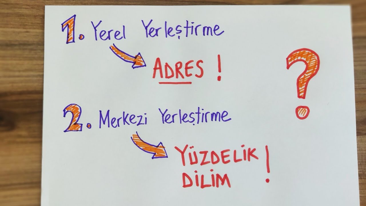 LGS Merkezi ve Yerel Yerleştirme Nedir? Tercih Sırası &Ouml;nemli mi?