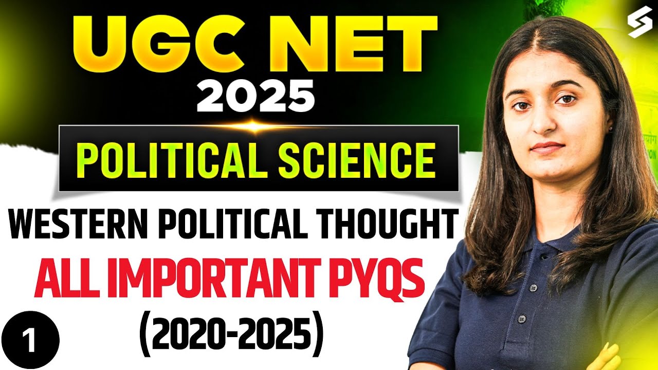 UGC NET Dec 2025 | UGC NET Political Science Classes | Western Political Thought UGC NET #1 By Kiran