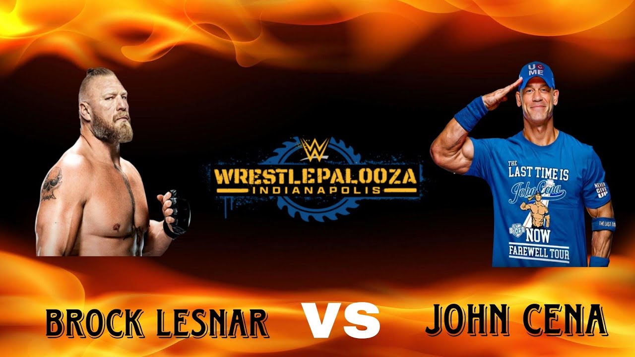 WWE 2K25 - John Cena vs Brock Lesnar &ndash; Extreme Rules CHAOS at WrestlePalooza || PS4 4K60 