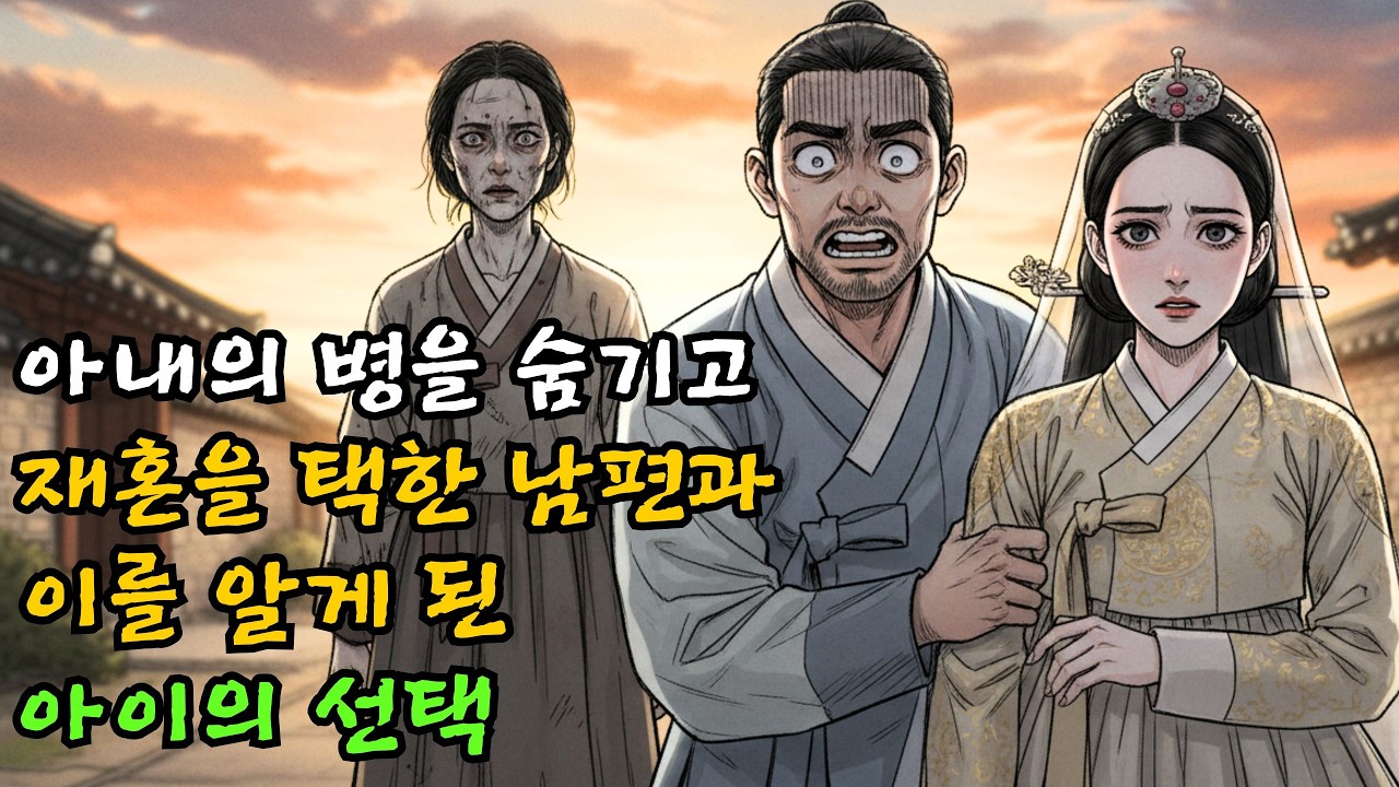 아내의 병을 숨기고 재혼을 택한 남편과 이를 알게 된 아이의 선택| 야담 | 민담 | 전설 | 옛날이야기