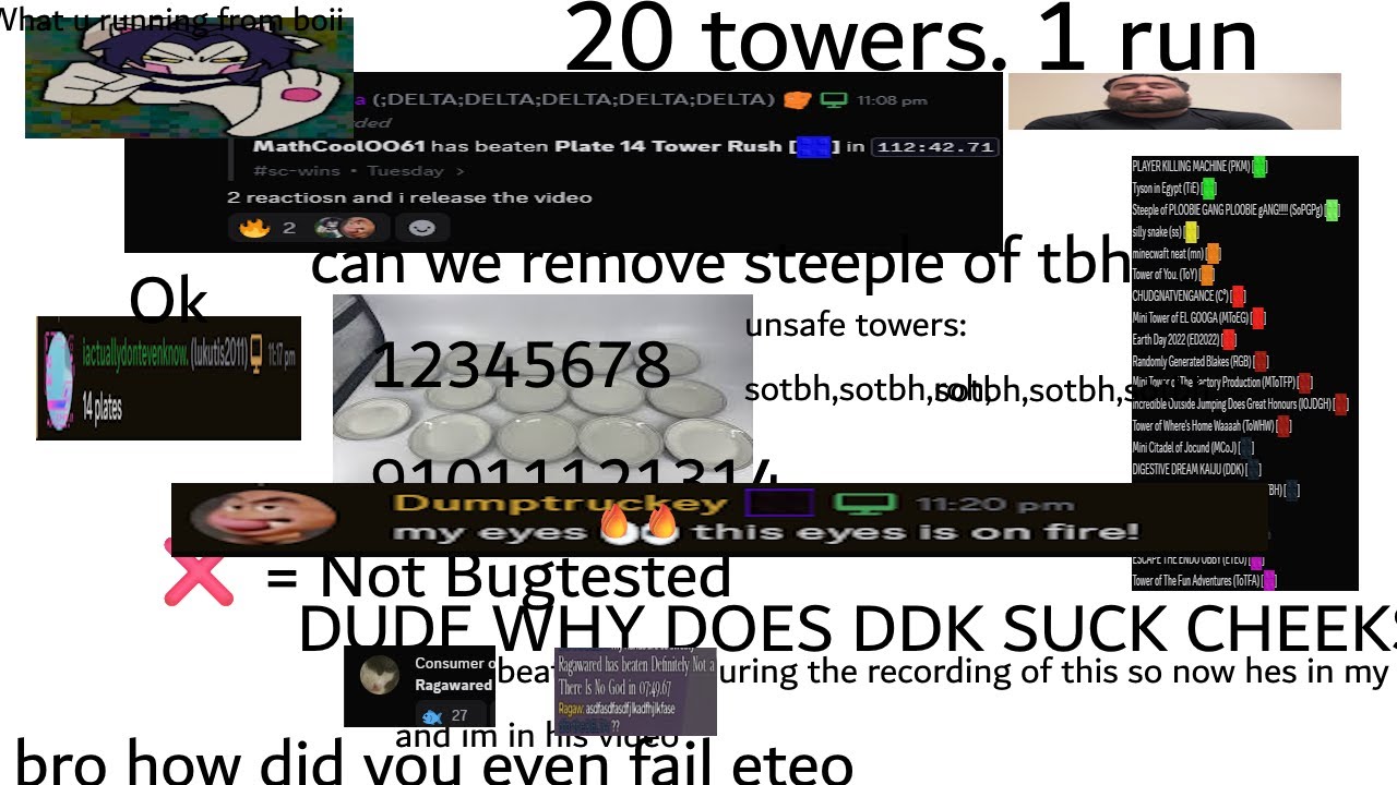 Plate 14 Tower Rush [FULLY SKIPPED] - The Baseplate Project