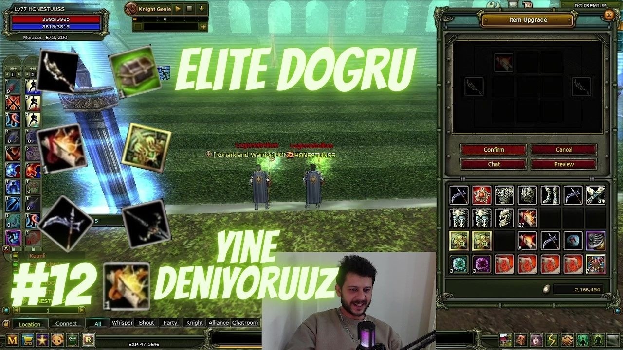 ELİTE DOĞRU WARRİOR|+8 DENİYORUZ|HERGÜN 100M EXP GÖREVİ |KNİGHT ONLİNE #12 #games #gaming