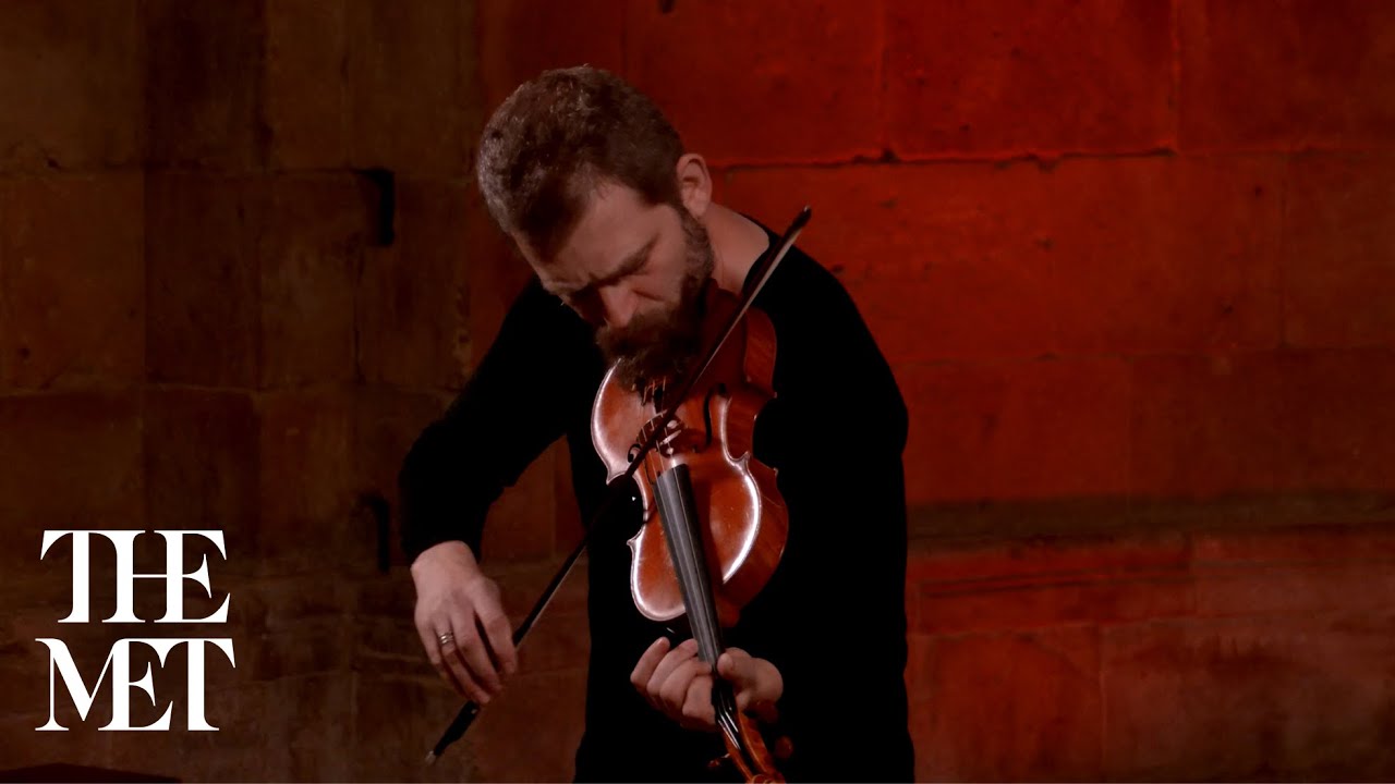 J. S Bach: Cello Suite No. 2 in D minor (Johnny Gandelsman, violin) | MetLiveArts