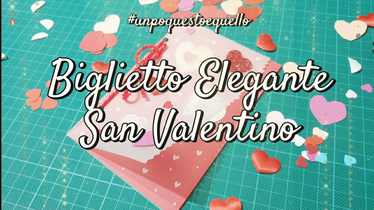 Biglietto San Valentino con Vellum #cards #scrapbooking #handmade #vellum 