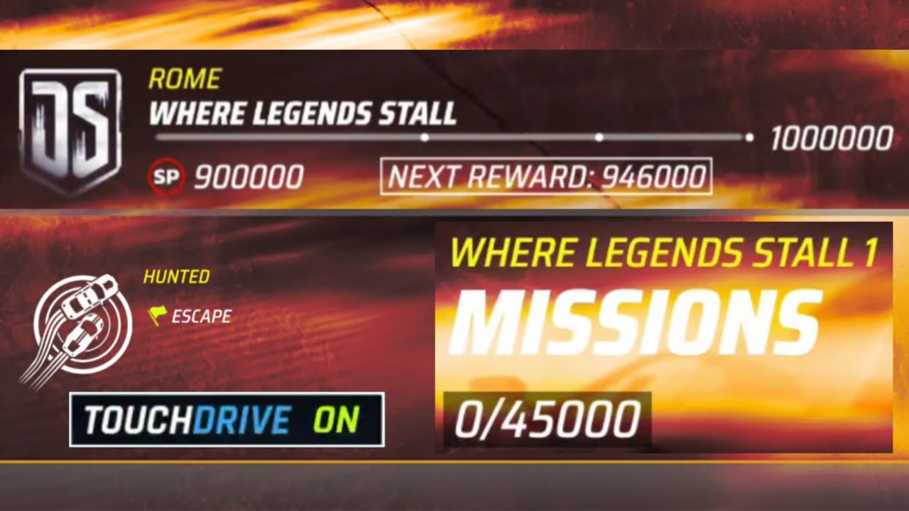 Asphalt Legends - DRIVE SYNDICATE 14 | WHERE LEGENDS STALL 1 | Touchdrive