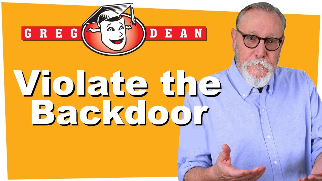 🎤Violate the Back Door. . .of Comedy Clubs - Stand Up Comedy Classes with Greg Dean Tips Shows