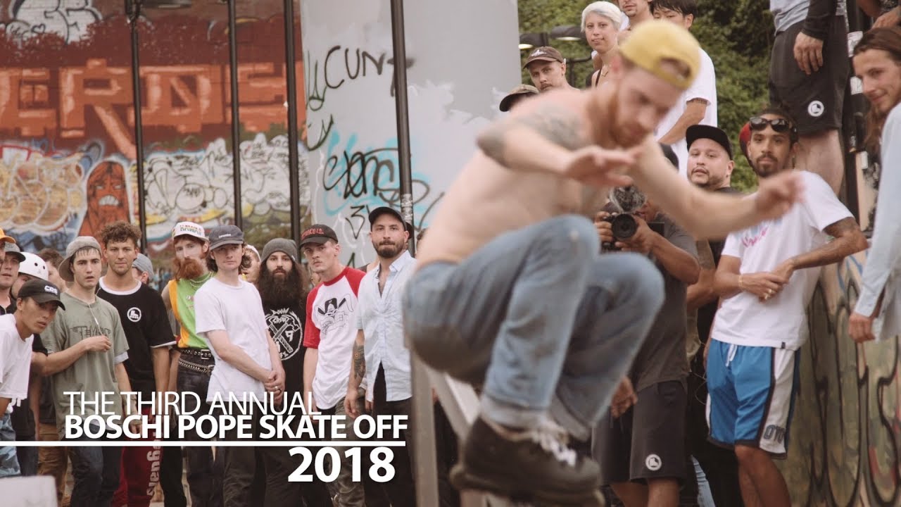 The Third Annual Boschi Pope Skate Off 2018