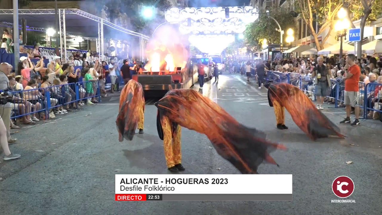 DIRECTO #ALICANTE: Desfile Folklórico de Hogueras 2023