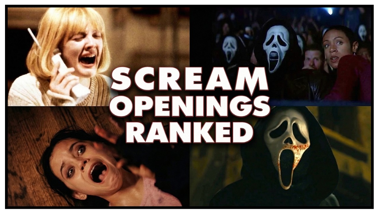 Ranking All 7 Scream Opening Scenes | Worst to Best