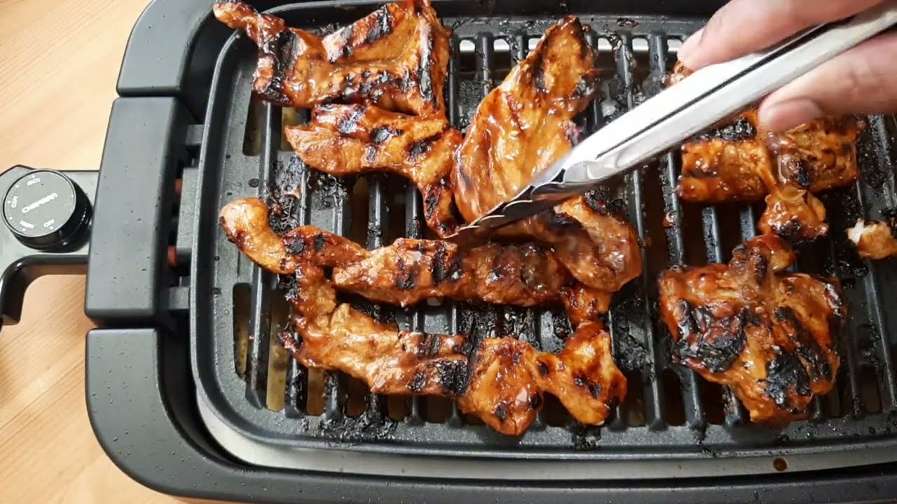 CHEFMAN  ELECTRIC SMOKELESS GRILL REVIEW & TEST!