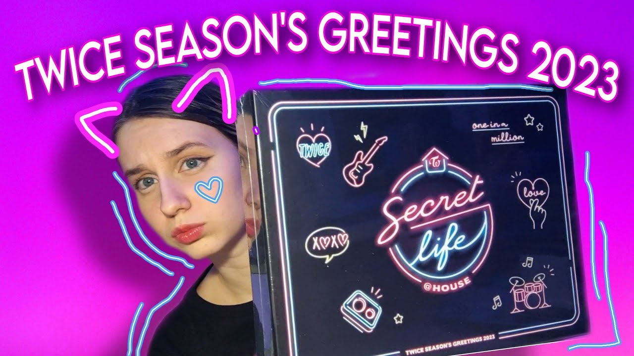 первый гритинг в моей жизни | распаковка TWICE SEASON'S GREETINGS 2023