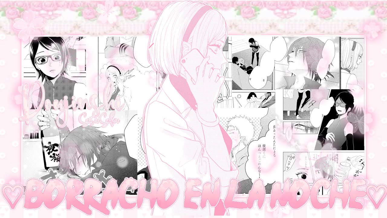 [Doujinshi] SasuSaku ♡Borracho en la noche⁠♡ versión extendida (En Español) Comic¹
