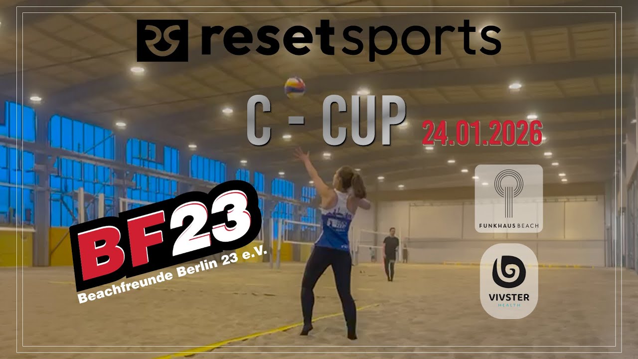 reset sports c cup 24.01.2026 (m+w) @ Funkhaus Beach