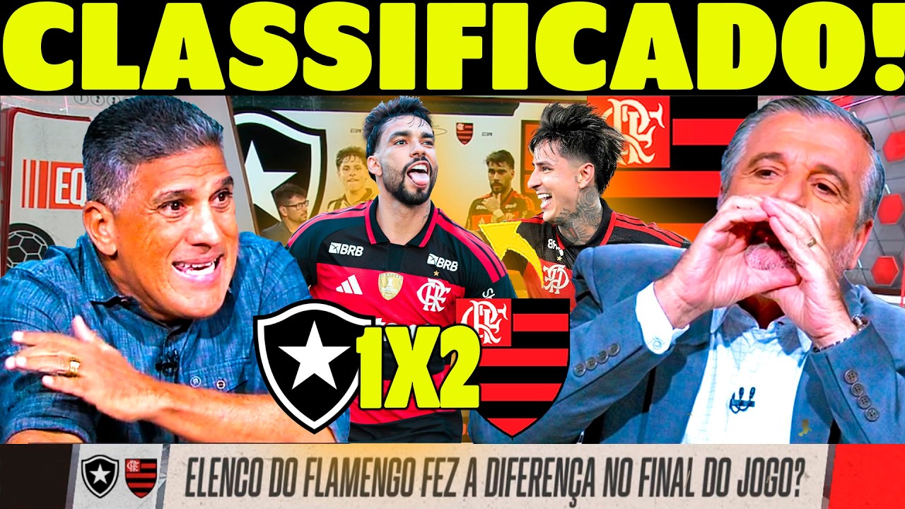 AGORA!! PÓS JOGO FLAMENGO 2 X 1 BOTAFOGO! O FLAMENGO TÁ NA SEMI DO CARIOCA! AGORA É DIFÍCIL SEGURAR!