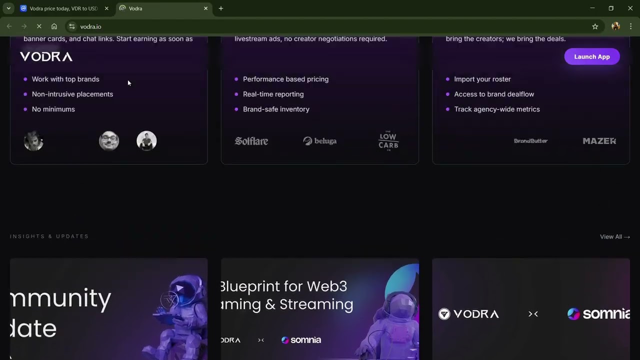 О проекте Vodra ($VDR)