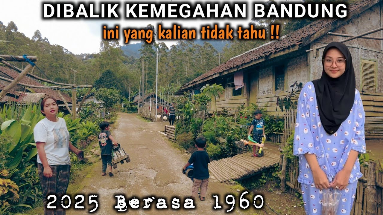 DIBALIK KEMEGAHAN BANDUNG, MASIH ADA KAMPUNG TUA DENGAN RUMAH-RUMAH BILIKNYA