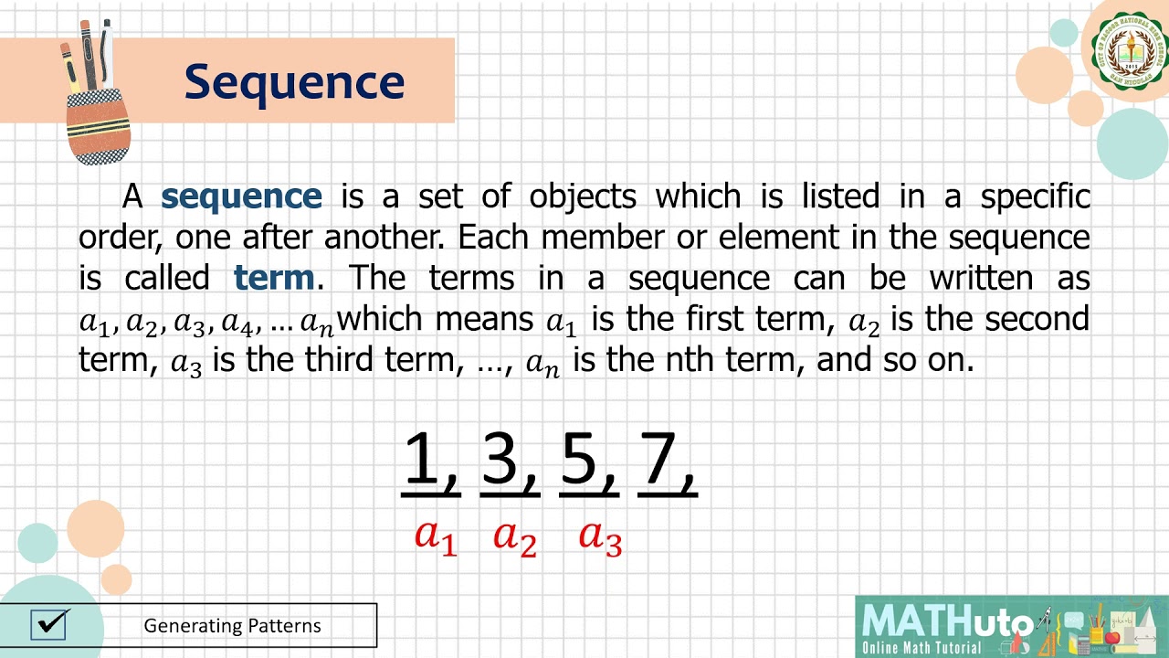 Math 10 - Quarter 1 Module 1 - Generating Patterns