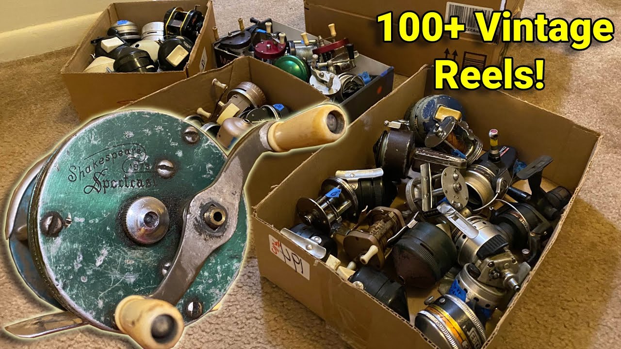 I Bought a Collection of Vintage Fishing Reels!