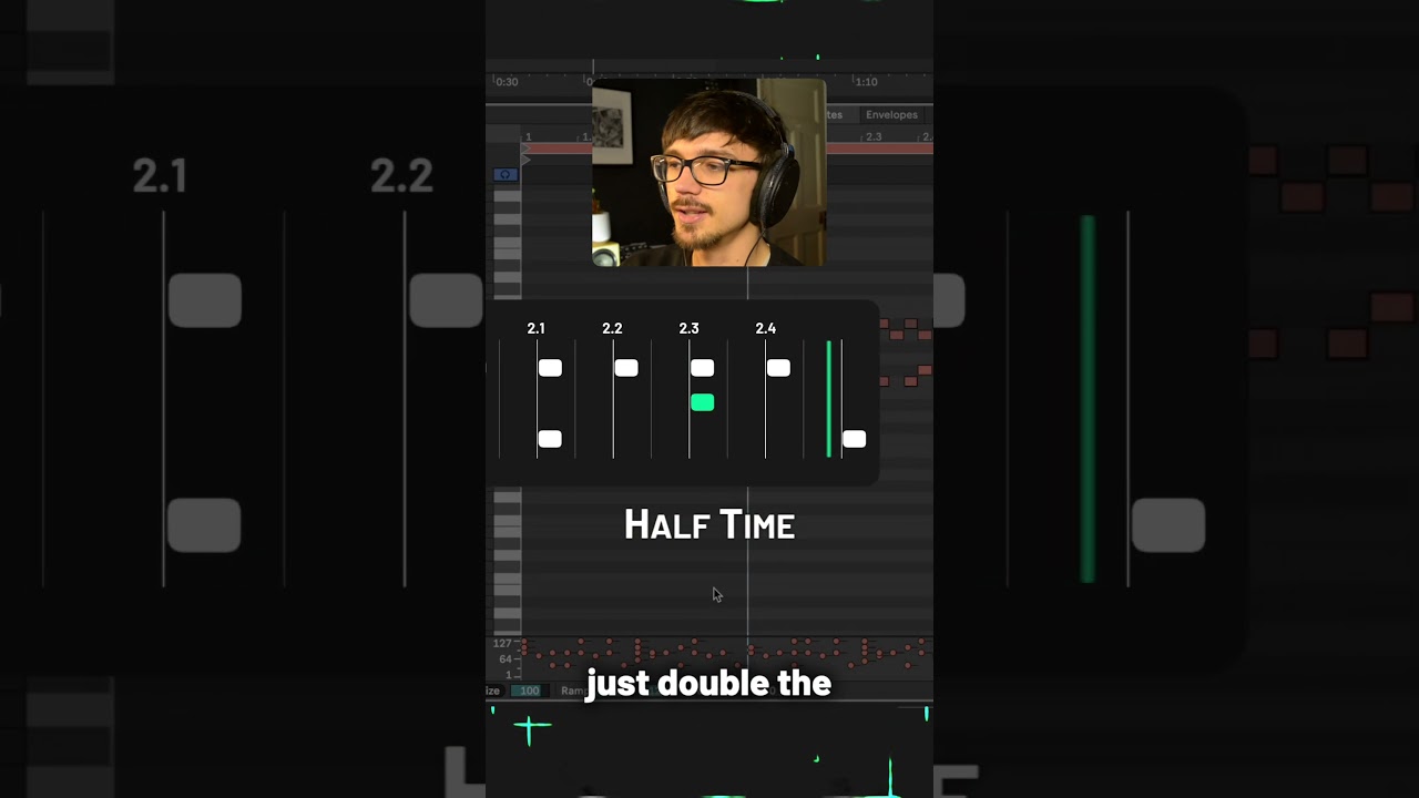 How to get Swingy Dubstep Drums 🥁 #hamdi #dubstep #garage  #abletonlive #logicpro #musicproduction