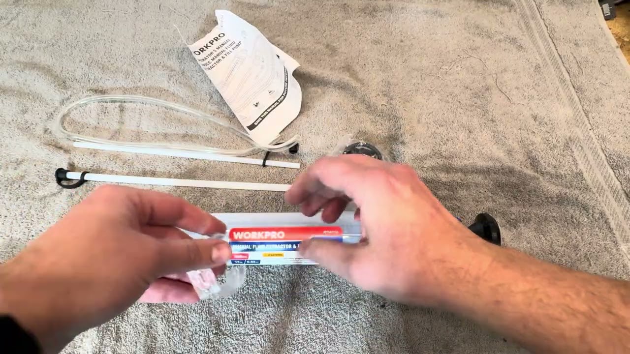 WORKPRO 500CC Manual Fluid Extractor Review