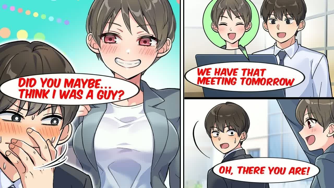 Manga Dub I Thought the Client Rep Was a Guy… But She Turned Out to Be a Beauty？! RomCom