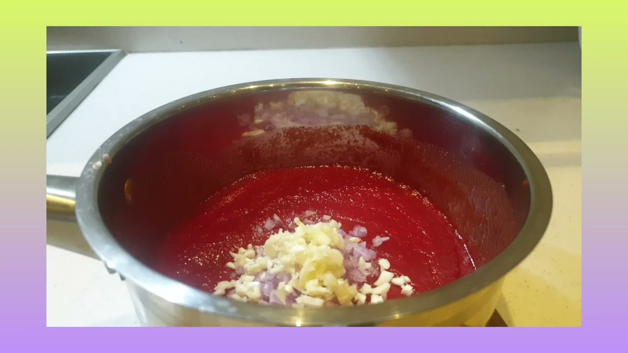 How To Make Homemade Tomato Ketchup#simpleyetdeliciousfood