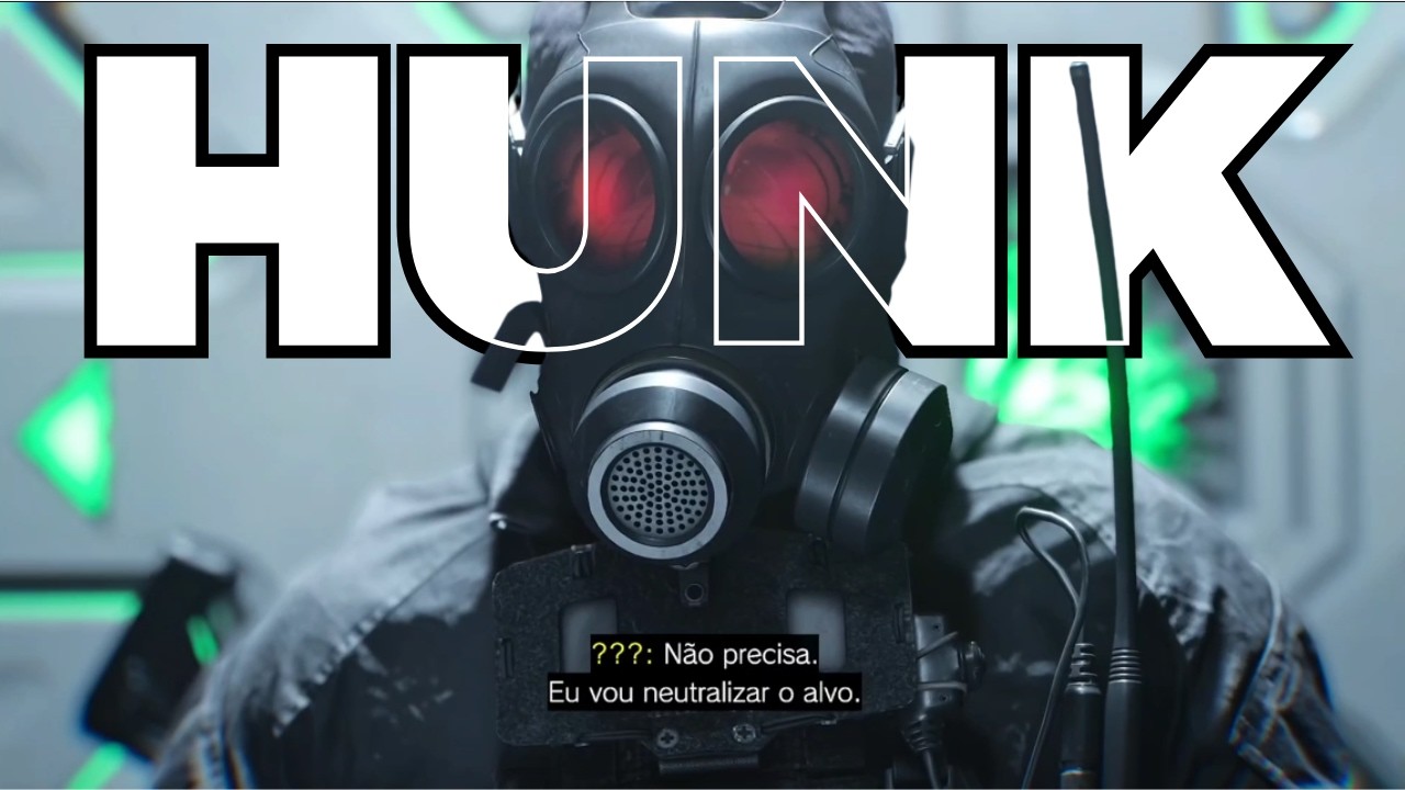 Seria esse o lendário mercenário Hunk no RE: Requiem?