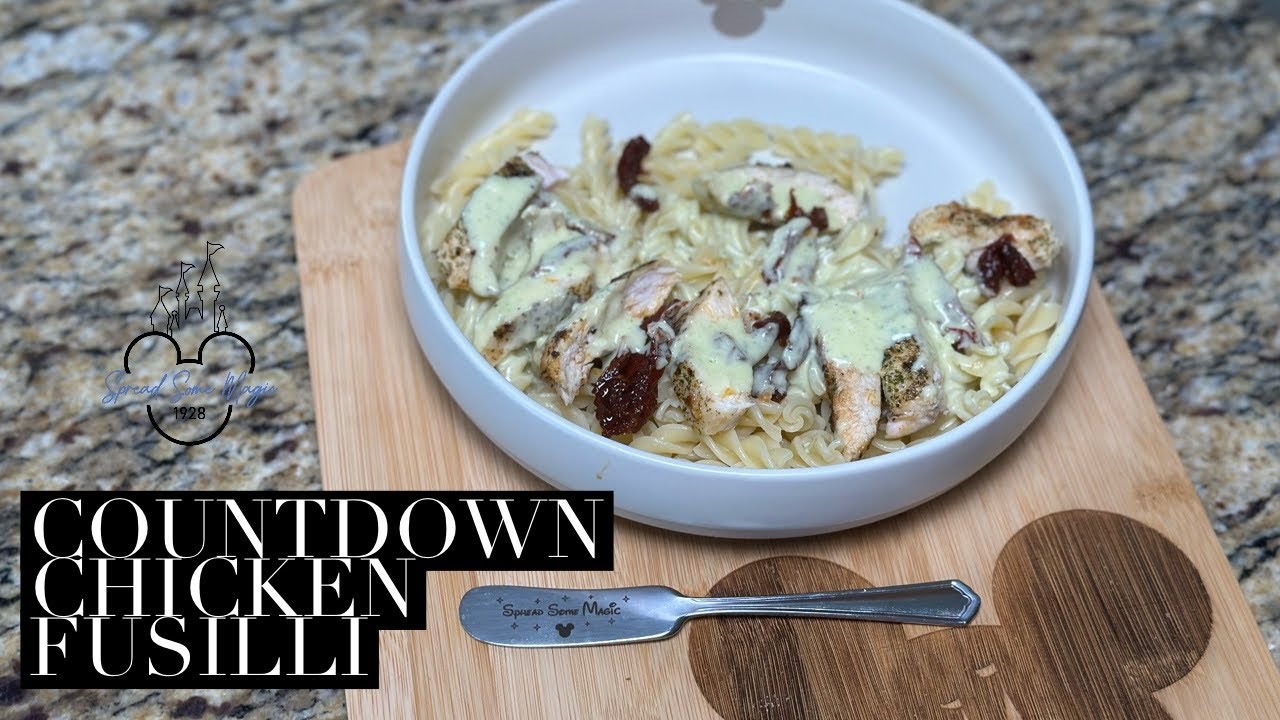 Countdown Chicken Fusilli - a delicious meal found at the Disneyland Resort