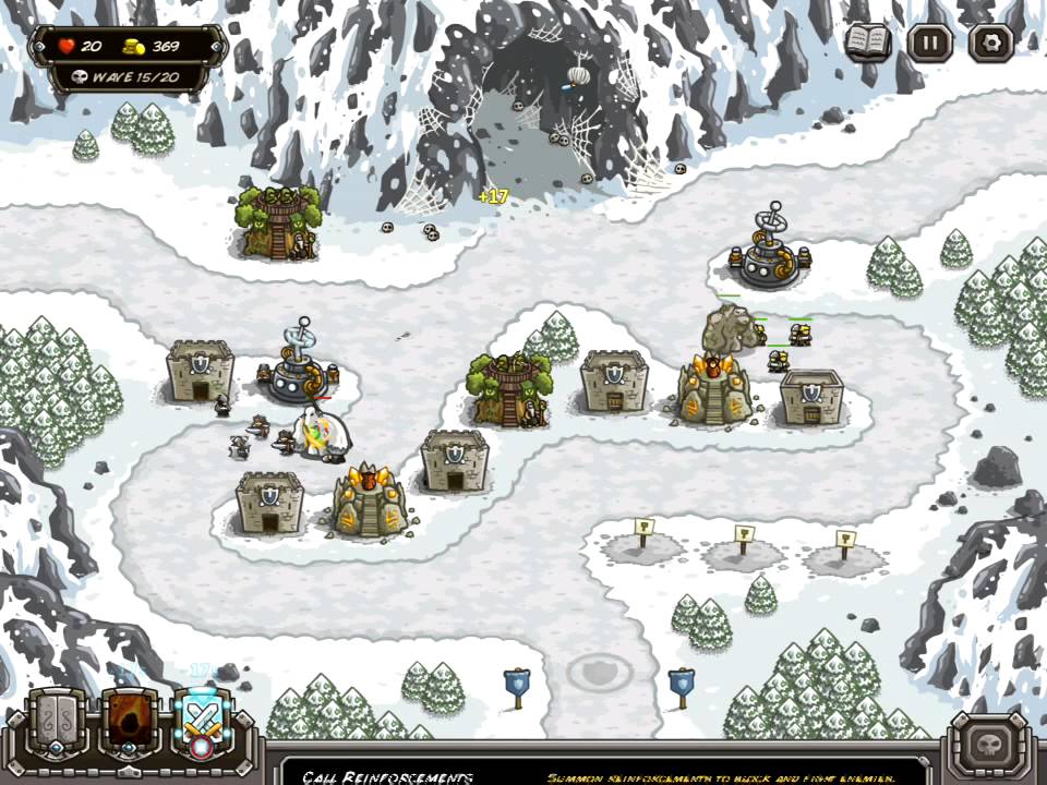 Kingdom Rush - SARELGAZ'S LAIR [veteran] [campaign]