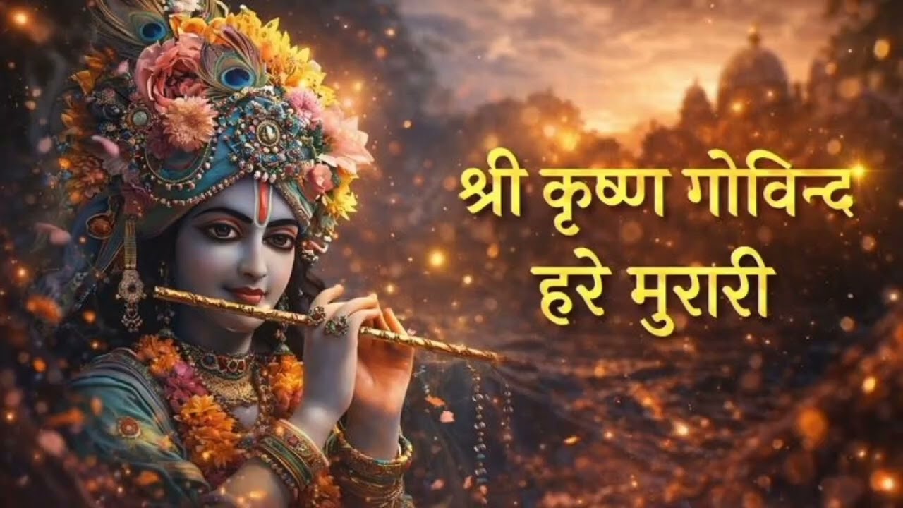 Shri Krishna Govind Hare Murari | Krishna Bhajan | Radha Krishna Song | Bhakti Song | Morning Bhajan