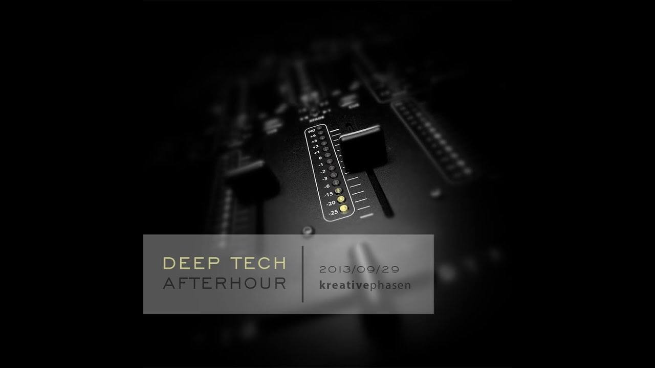 kreativephasen Berlin - Deep Tech Afterhour 2013/09/29 (live record/berlin)