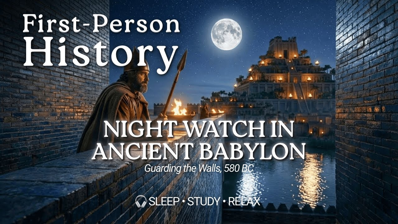 Night Watch in Ancient Babylon | Guarding the Walls, 580 BC (First-Person History)