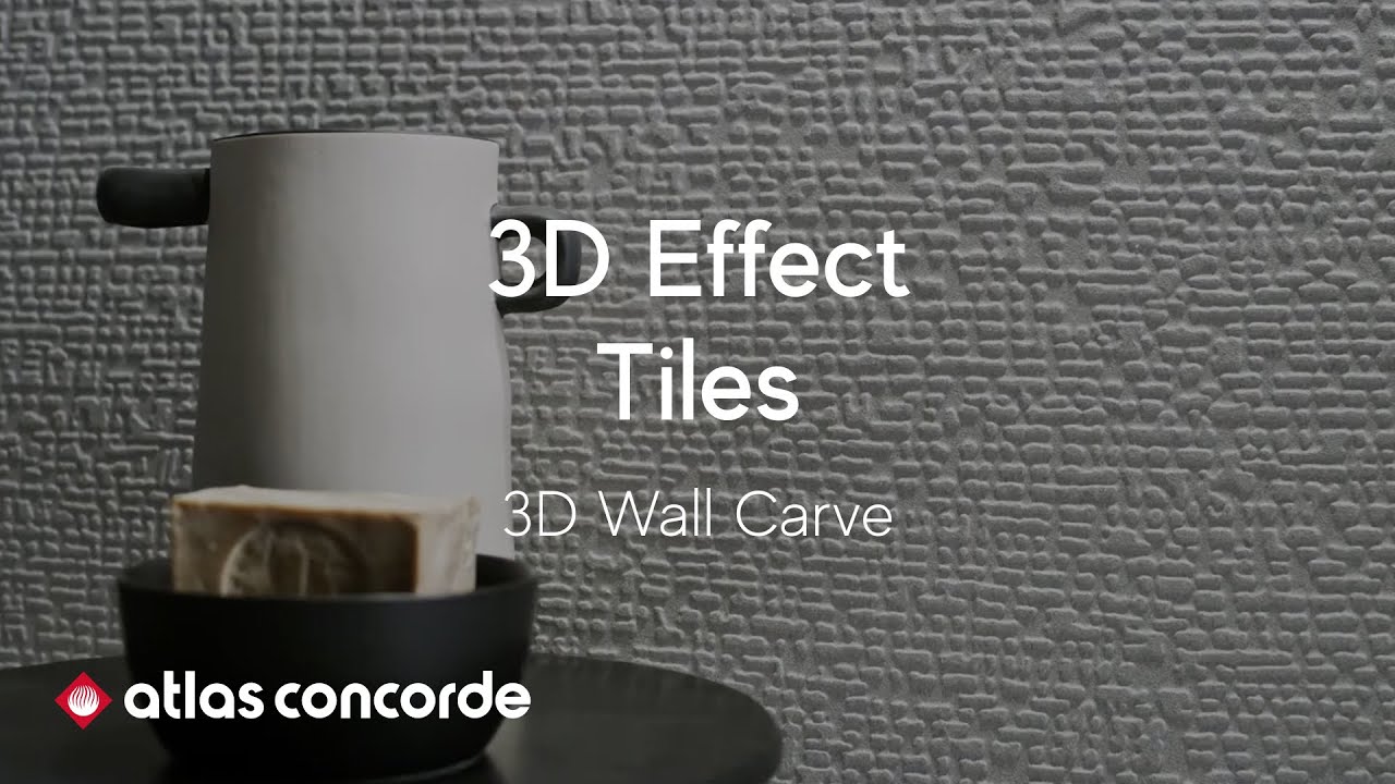Piero Lissoni and the hand-worked stone collection | 3D Wall Carve | Atlas Concorde