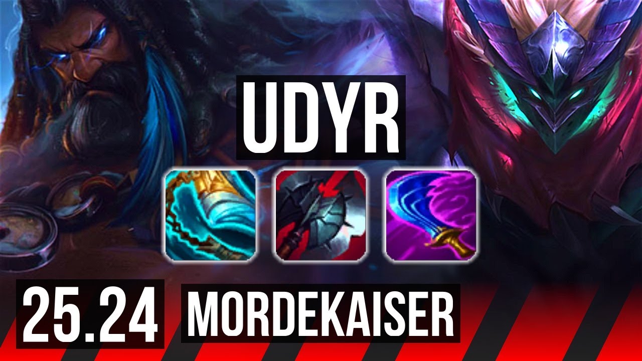UDYR vs MORDEKAISER (TOP) | KR Master | 25.24