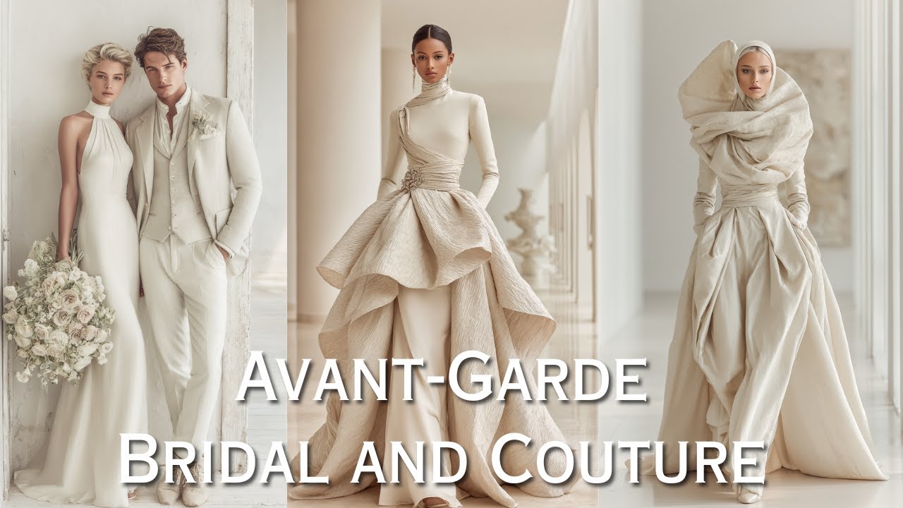 Architectural Bridal & Avant-Garde Couture Showcase - AI Fashion Film