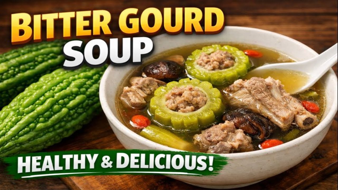 How to make bitter gourd soup | LN Stories | healthy soup recipe