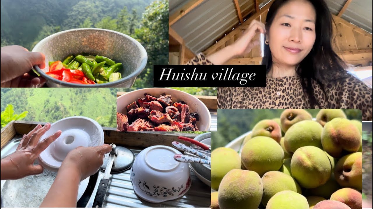 Huishu village near Myanmar border ||Village Life || ❤️