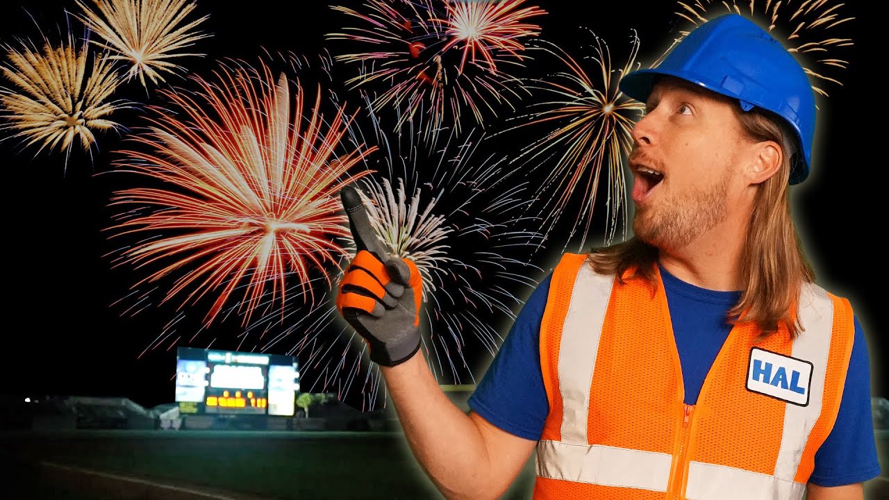 FireWork Show and the Awesome Song for Kids | Fireworks are AWESOME